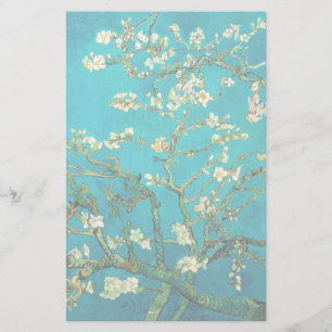 Vincent Van Gogh Blossoming Almond Tree Art Briefpapier