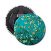 Vincent Van Gogh Blossoming Almond Tree Art Button Flesopener (Voorkant)