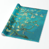 Vincent Van Gogh Blossoming Almond Tree Art Cadeaupapier (Uitgerold)