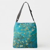 Vincent Van Gogh Blossoming Almond Tree Art Crossbody Tas (Achterkant)