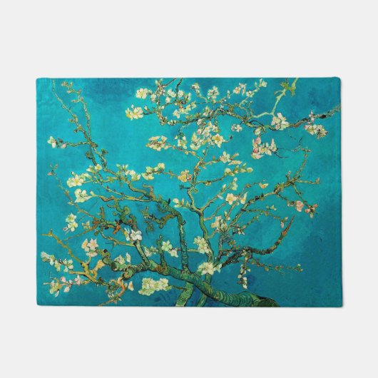 Vincent Van Gogh Blossoming Almond Tree Art Deurmat (Voorkant)
