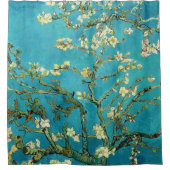 Vincent Van Gogh Blossoming Almond Tree Art Douchegordijn (Voorkant)