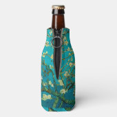 Vincent Van Gogh Blossoming Almond Tree Art Flesjeskoeler (Fles Achterkant)