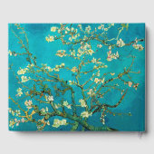 Vincent Van Gogh Blossoming Almond Tree Art Gastenboek (Achterkant)