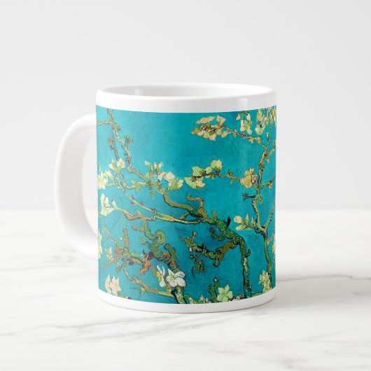 Vincent Van Gogh Blossoming Almond Tree Art Grote Koffiekop (Links)
