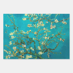 Vincent Van Gogh Blossoming Almond Tree Art Inpakpapier Vel