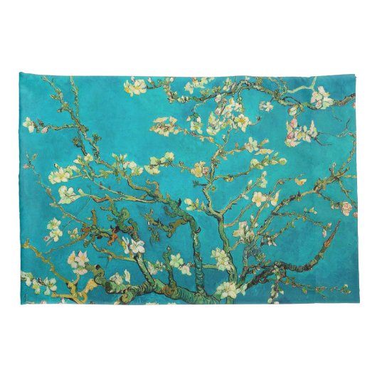 Vincent Van Gogh Blossoming Almond Tree Art Kussensloop (Achterkant-Rechts)