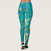 Vincent Van Gogh Blossoming Almond Tree Art Leggings (Achterkant)