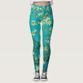 Vincent Van Gogh Blossoming Almond Tree Art Leggings (Voorkant)