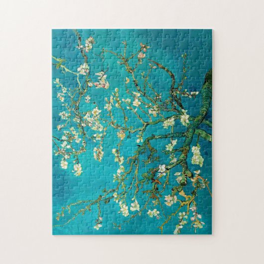 Vincent Van Gogh Blossoming Almond Tree Art Legpuzzel (Verticaal)