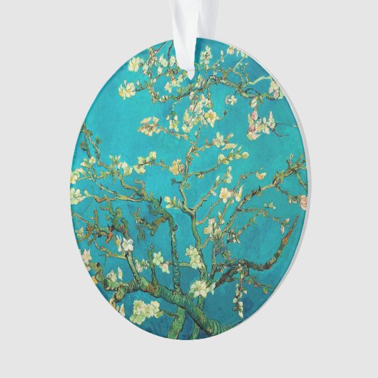 Vincent Van Gogh Blossoming Almond Tree Art Ornament (voorkant)