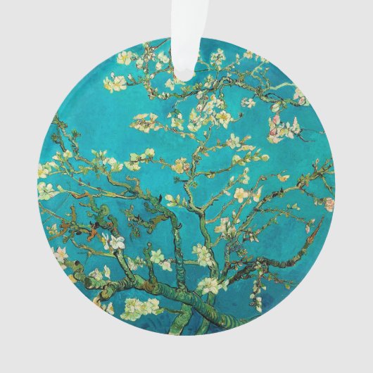 Vincent Van Gogh Blossoming Almond Tree Art Ornament (voorkant)