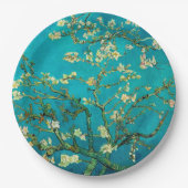 Vincent Van Gogh Blossoming Almond Tree Art Papieren Bordje (Voorkant)