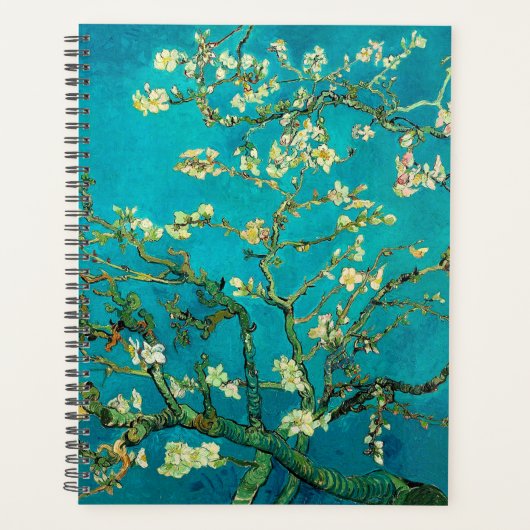 Vincent Van Gogh Blossoming Almond Tree Art Planner (Voorkant)