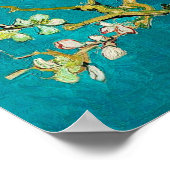 Vincent Van Gogh Blossoming Almond Tree Art Poster (Hoek)