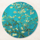 Vincent Van Gogh Blossoming Almond Tree Art Ronde Kartonnen Onderzetter<br><div class="desc">Vincent Van Gogh Blossoming Almond Tree Floral Art Blossoming Almond Tree is een schilderij uit 1890 van de Nederlandse post-impressionistische kunstenaar Vincent van Gogh. Almond Blossom is een groep van verschillende schilderijen die in 1888 en 1890 door Vincent van Gogh in Arles en Saint-Rémy, Zuid-Frankrijk, zijn gemaakt van bloeiende amandelbomen....</div>