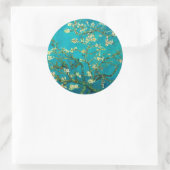 Vincent Van Gogh Blossoming Almond Tree Art Ronde Sticker (Tas)