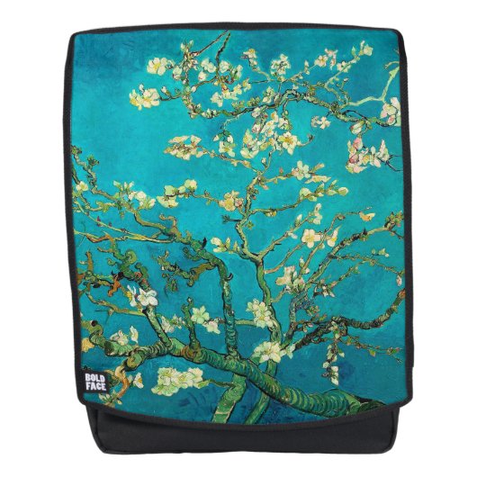 Vincent Van Gogh Blossoming Almond Tree Art Rugtassen (Voorkant)