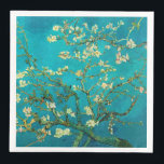 Vincent Van Gogh Blossoming Almond Tree Art Servetten<br><div class="desc">Vincent Van Gogh Blossoming Almond Tree Floral Art Blossoming Almond Tree is een schilderij uit 1890 van de Nederlandse post-impressionistische kunstenaar Vincent van Gogh. Almond Blossom is een groep van verschillende schilderijen die in 1888 en 1890 door Vincent van Gogh in Arles en Saint-Rémy, Zuid-Frankrijk, zijn gemaakt van bloeiende amandelbomen....</div>