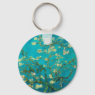 Vincent Van Gogh Blossoming Almond Tree Art Sleutelhanger