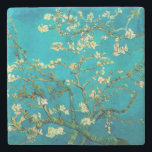 Vincent Van Gogh Blossoming Almond Tree Art Stenen Onderzetter<br><div class="desc">Vincent Van Gogh Blossoming Almond Tree Floral Art Blossoming Almond Tree is een schilderij uit 1890 van de Nederlandse post-impressionistische kunstenaar Vincent van Gogh. Almond Blossom is een groep van verschillende schilderijen die in 1888 en 1890 door Vincent van Gogh in Arles en Saint-Rémy, Zuid-Frankrijk, zijn gemaakt van bloeiende amandelbomen....</div>