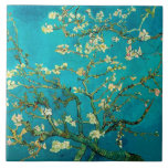 Vincent Van Gogh Blossoming Almond Tree Art Tegeltje<br><div class="desc">Vincent Van Gogh Blossoming Almond Tree Floral Art Blossoming Almond Tree is een schilderij uit 1890 van de Nederlandse post-impressionistische kunstenaar Vincent van Gogh. Almond Blossom is een groep van verschillende schilderijen die in 1888 en 1890 door Vincent van Gogh in Arles en Saint-Rémy, Zuid-Frankrijk, zijn gemaakt van bloeiende amandelbomen....</div>