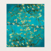 Vincent Van Gogh Blossoming Almond Tree Art Visitekaartje (Buitenkant ongevouwen)