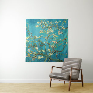 Vincent Van Gogh Blossoming Almond Tree Art Wandkleed