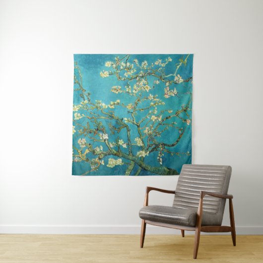 Vincent Van Gogh Blossoming Almond Tree Art Wandkleed (In situ)
