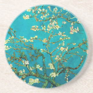 Vincent Van Gogh Blossoming Almond Tree Art Zandsteen Onderzetter