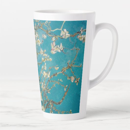 Vincent van Gogh Blossoming Almond Tree enhan Latte Mok (Rechts)