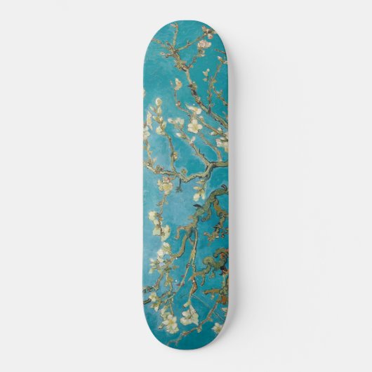Vincent van Gogh Blossoming Almond Tree enhan Persoonlijk Skateboard (Voorkant)