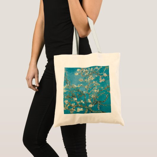 Vincent van Gogh Blossoming Almond Tree enhan Tote Bag (Voorkant (product))
