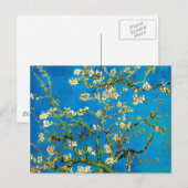 Vincent Van Gogh - Blossoming almond Tree Fine Art Briefkaart (Voorkant / Achterkant)