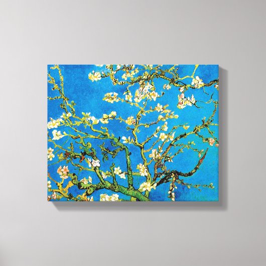 Vincent Van Gogh - Blossoming almond Tree Fine Art Canvas Afdruk (Voorkant)