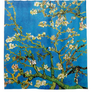 Vincent Van Gogh - Blossoming almond Tree Fine Art Douchegordijn