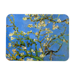 Vincent Van Gogh - Blossoming almond Tree Fine Art Magneet