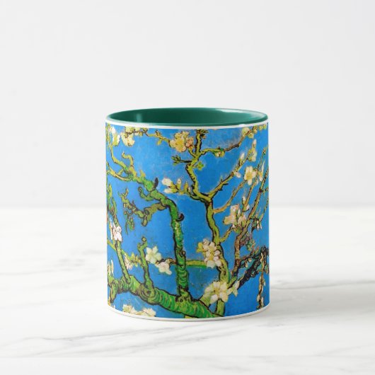 Vincent Van Gogh - Blossoming almond Tree Fine Art Mok (Midden)
