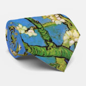 Vincent Van Gogh - Blossoming almond Tree Fine Art Stropdas (Opgerold)