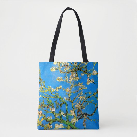 Vincent Van Gogh - Blossoming almond Tree Fine Art Tote Bag (Voorkant)