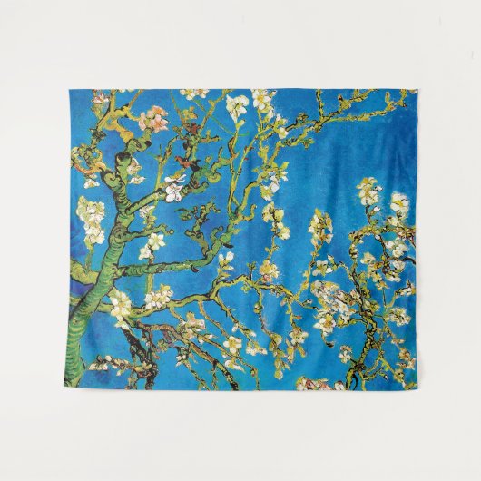 Vincent Van Gogh - Blossoming almond Tree Fine Art Wandkleed (Voorkant (horizontaal))