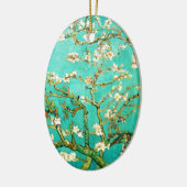 Vincent van Gogh Blossoming Almond Tree Keramisch Ornament (Links)