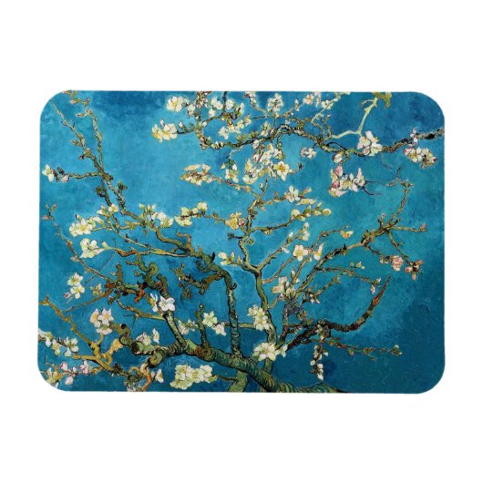 Vincent van Gogh, Blossoming Almond Tree Magneet (Horizontaal)