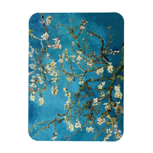 Vincent van Gogh, Blossoming Almond Tree Magneet (Verticaal)