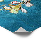 Vincent van Gogh, Blossoming Almond Tree Poster (Hoek)