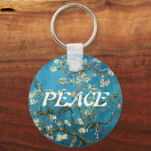 Vincent van Gogh, Blossoming Almond Tree Sleutelhanger (Voorkant)