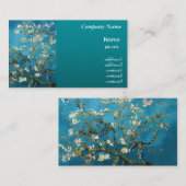 Vincent van Gogh, Blossoming Almond Tree Visitekaartje (Voorkant / Achterkant)
