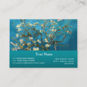 Vincent van Gogh, Blossoming Almond Tree Visitekaartje (Achterkant)