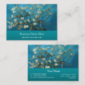Vincent van Gogh, Blossoming Almond Tree Visitekaartje (Voorkant / Achterkant)