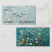 Vincent van Gogh, Blossoming Almond Tree Visitekaartje (Voorkant / Achterkant)